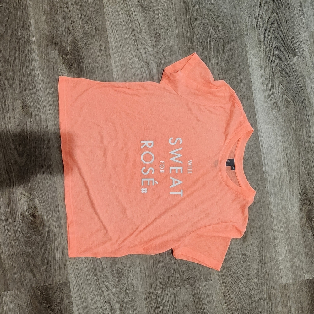 3/$15 Sweaty Betty Orange Graphic Tee